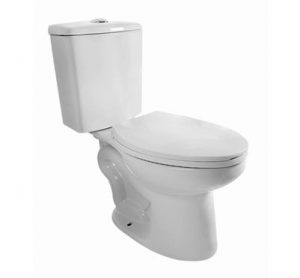 HCG INDIVIDUAL CS6815N WHITE ELONGATED  DUALFLUSH PB 3/4.8LPF WCTITAN