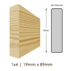 GRANCHACO DIY BOARDS 1X4X12 (19x89x3660mm)