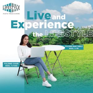 Lifestyle Plastic Tables and Chairs
